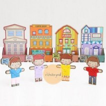 핸드폰거치대 걱정인형만들기 미술놀이 방과후학습 인형2세트, 법원