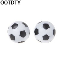 테이블축구 스포츠게임 세트부품 실내 실외 게임 2pcs 수지 축구 테이블 축구 공 실내 게임 fussball 축구 32mm 36mm 교육 장난감