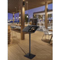 식당 스탠드 메뉴판 철제 웨이팅 메뉴안내판 거치대