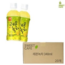 웰그린 스위츠 340ml X 20PET 레몬녹차, 160개
