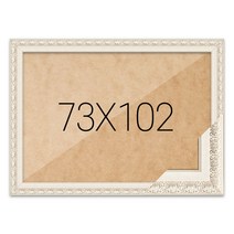 퍼즐액자 73x102 고급형 매트화이트