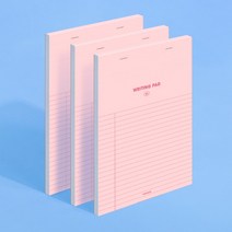 모트모트 B5 리갈패드 - 블라썸 핑크 라이팅패드 3EA, 단품