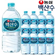 백산수 생수, 1L, 12개
