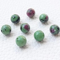 Chengmu 99피스 8mm 형석 비즈 주얼리 용 천연 원석 비즈 구슬 모음 용품 액세서리 팔찌 목걸이용 신축성 있는 코드 및 주얼리 가방과 레드 박스 포함, Epidote