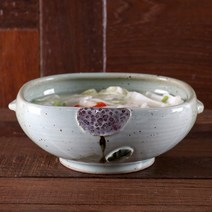 국산 도자기 민들레 탕기 2size, 대1P