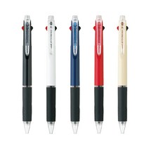 유니 제트스트림 3색 볼펜 0.5mm SXE3-400-05 1개, 1개*블랙 (SXE3-400-05)