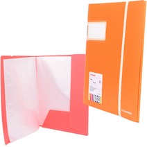 A4 파일철 클리어 정부 화일철 도큐먼트 서류파우치 문서철 부동산계약서, 매수, 60매