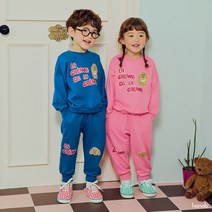 [유니키즈] 크렘 상하복세트 가을 아동복 유아옷 여아 남아 등원복 긴팔 긴바지 봄 하나비