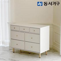 동서가구 홈즈 블랑 900 3단 7칸 서랍장 HPN031, 화이트