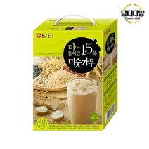 담터 마가들어간 15곡 미숫가루 40스틱(도매용) 식사대용 아침대용 식사용 음료 다이어트 사무실간식 어린이간식 타먹는 건강음료 손님용 겨울차 오곡 곡물, 본상품선택, 본상품선택