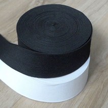 탄력 허리고무밴드40mm15yd(1350cm)(16-127), 화이트, 1개