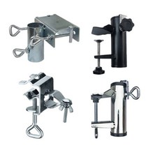 야외 테라스 테이블 난간 파라솔설치 고정홀더 거치대, 만능고정형