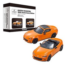 KYOSHO 쿄쇼 1/64 마츠다 로드스터 30th 애니버서리 에디션 2대 세트 [다이캐스트 미니카], 단일