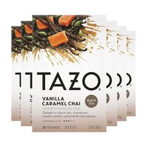 TAZO 얼그레이 티백 20개 6팩 339724, 20 Count (Pack of 6)_Vanilla C