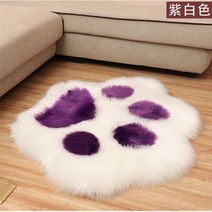 귀여운 고양이 발 곰 쿠션 동물 발자국 모양 부드러운 플러시 카펫 홈 소파 테이블 바닥 매트 침실 장식 카펫 2021