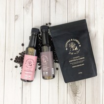 커피엔루왁 루왁커피 사향고양이 똥 커피 원액 250ml 더치 드립, 루왁 더치커피 250ml, 쇼핑백