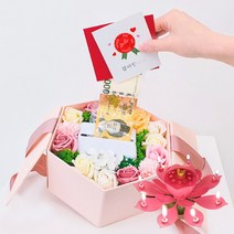 스토리빙 연꽃초 용돈박스 패키지, 핑크