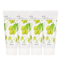 VC12 100% 호주산 600 000ppm 카카두플럼 피부진정 멜라닌 생성억제 항산화 비타민C 기미크림 알파, 4개, 60ml