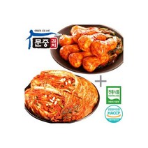 문중김치 국내산 배추김치 5kg HACCP, 배추김치 2kg+ 총각김치 2kg_