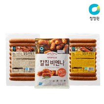 청정원 chungjungone 리치부어스트 칼집 1.5kg 3종(택1), 1) 리치부어스트 칼집 비엔나 1.