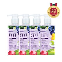 LG 생활건강 세이프 주방세제 천연미네랄 385ml x 4개