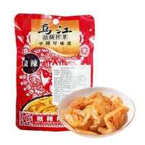 터보마켓 중국식품 우쟝짜차이(매운맛) 중국반찬 80g
