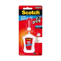 현모양처 스카치 순간 접착제 AD124 L 액상 4g 3M, 상세페이지 참조