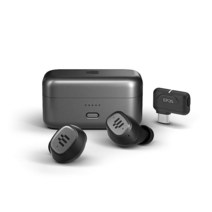 EPOS GTW 270 하이브리드 무선 게이밍 이어버드 블루투스 및 USB-C 동글 소음 감소 클로즈드 디자인 듀얼 마이크 인체 공학적 핏 IPX 5 방수 휴대용 충전, GTW 270 Hybrid (Dongle incl.)
