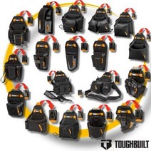 터프빌트 터프빌드 다용도 공구집 공구가방 공구벨트 못주머니 작업가방 작업벨트 전동공구집 파우치 백팩, 4. TB-CT-25, 1개