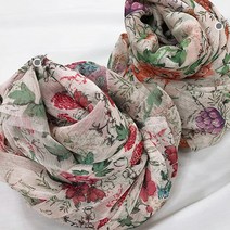 원단킹 DTP 쉬폰요루]봄의향연_2종_7510 (5514283), 1.레드