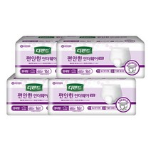 편안한 언더웨어 일반 중대형 16매X4팩 노인기저귀 요실금 어른 산모 환자용 위생 매트