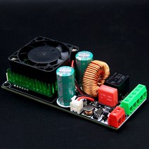 500W 클래스 D HIFI IRS2092S 디지털 파워 앰프 보드 모노 스피커 릴레이 보호 부팅 지연, [02] 2 pcs