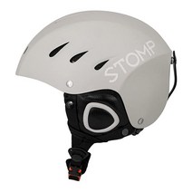 STOMP 스키 및 스노보드 스노우 스포츠 헬멧 내장 포켓 이어 패드 포함 무선 드롭인 헤드폰용 (매트 블랙 XL), X-Large