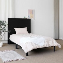 [코코엣지] H형 침대 블랙 SSQK