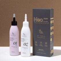 냄새없는 셀프 파마약 세트 네오펌 피부 저자극 모든 모발용 150ml, 1개