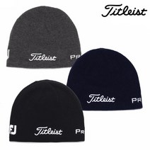 타이틀리스트 MERINO WOOL BEANIE 골프모자 아쿠쉬네트코리아정품 남녀공용, 차콜화이트