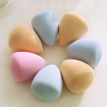 펀타스틱 메이크업 파운데이션 물방울 쿠션 퍼프 똥퍼프 파운데이션퍼프 쿠션퍼프 파우더퍼프, 1개, 퍼프(핑크물방울)