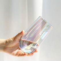 홀로그램 산토리니 하이볼잔 전용잔 캠핑 언더락잔 홈술 위스키잔 칵테일잔 온더락 홈바 언더락 집들이선물, 소주잔 45ml