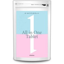 일본직발송 6. ALL-IN-ONE TABLET 완전 영양 미용 난소화성 덱스트린 서플리먼트 (먹고 싶은 당신의 깨끗, One Size, One Color