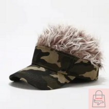 남자 가발 모자 부분 정수리 남성 일체형 머리카락 패션, K