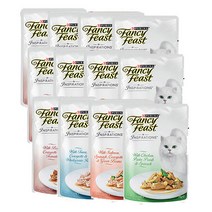 퓨리나 팬시피스트 인스퍼레이션 주식파우치 세트box(70gx24 p)-선택, 3종콤보