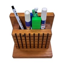 연필꽃이 원목 볼펜꽃이