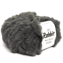 삼남뜨개실 래빗 85g 23컬러 인조밍크 털실 겨울실, 래빗 85g 13 그레이, 1개