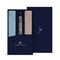 송월타월 타월우산 SW콤보세트 07, 1개, 회색우산+진옥색수건