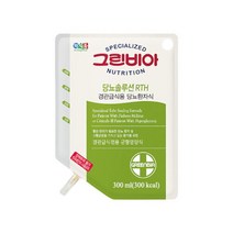 정식품 그린비아 RTH 당뇨솔루션 300ml 20팩 경관급식