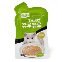 테비토퍼 쮸루쮸루 30g 12개입 고양이간식, 타우린