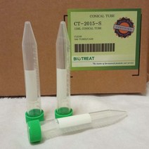 아이바이오 원심분리튜브 멸균 코니칼 플라스틱 원심관 연구실 실험실 병원 15ml 25개