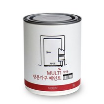 노루페인트 방문가구용 페인트 1L, 에보니