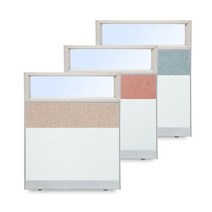 진웅파티션 PVC 45T 높이 1200 모든 사무실파티션 사무실칸막이 파티션 (부속별도), 선택4) 투톤상부유리 W(가로)1000mm