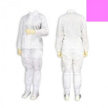 방진복투피스 보호복 크린룸 무진복 케이엠 작업복, 하늘_주머니부착_3XL